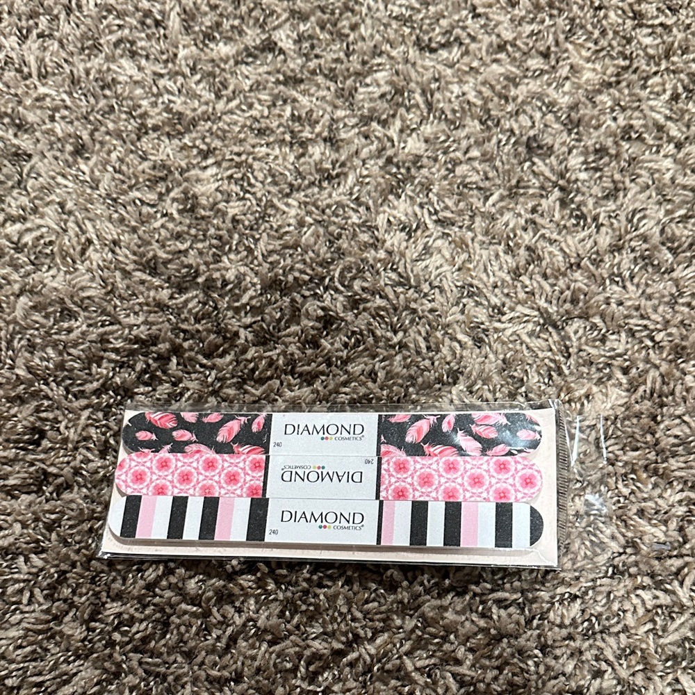 Diamond Supply Co. Pink and Black Floral Glasses Case
